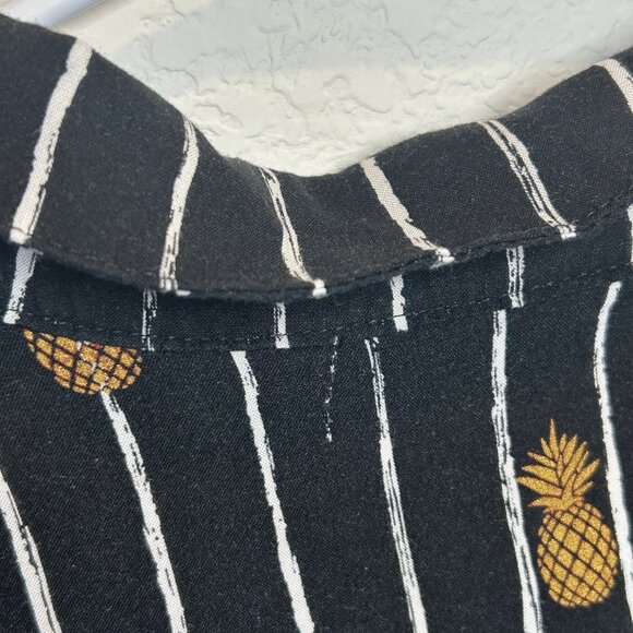 Angels By The Sea Hawaiian Pineapple Short Sleeve Button Up - Mens XL - Picture 9 of 10